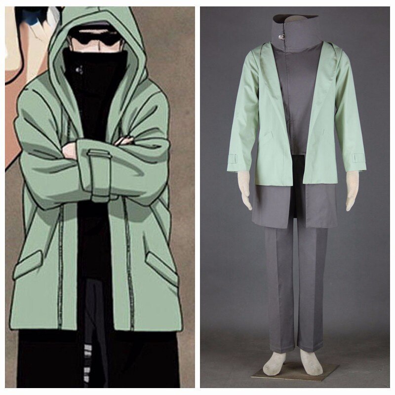 Anime Product  Ǹ ִϸ̼ ڽ Aburame Shino Costume Halloween